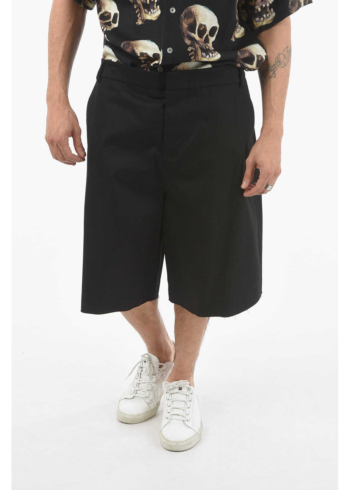 424 4 Pockets Cotton Shorts Black