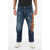 DSQUARED2 Tapered-Fit Big Brother Denims With Multicolor Logo Print 19 Blue