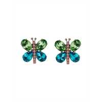 Cercei Earrings With Butterfly Crystals Femei