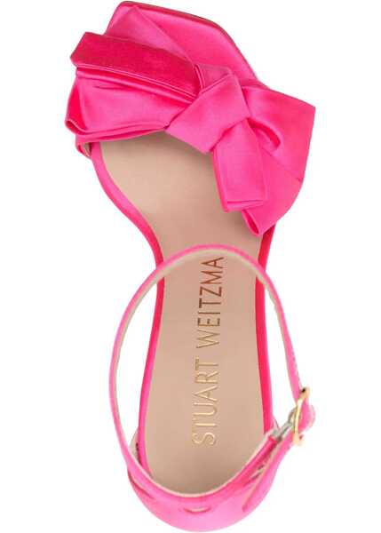 Sandale cu toc Stuart Weitzman Sandal Nudistcurve Loveknot 100 FUCHSIA Femei (BM 9604751) 4