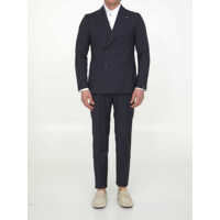 Costume Two-Piece Suit In Black Wool Barbati