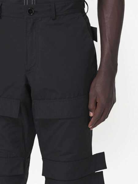 Pantaloni casual Burberry Nylon-Blend Cargo Pants With Adjustable Waist Black Barbati (BM 9605423) 5