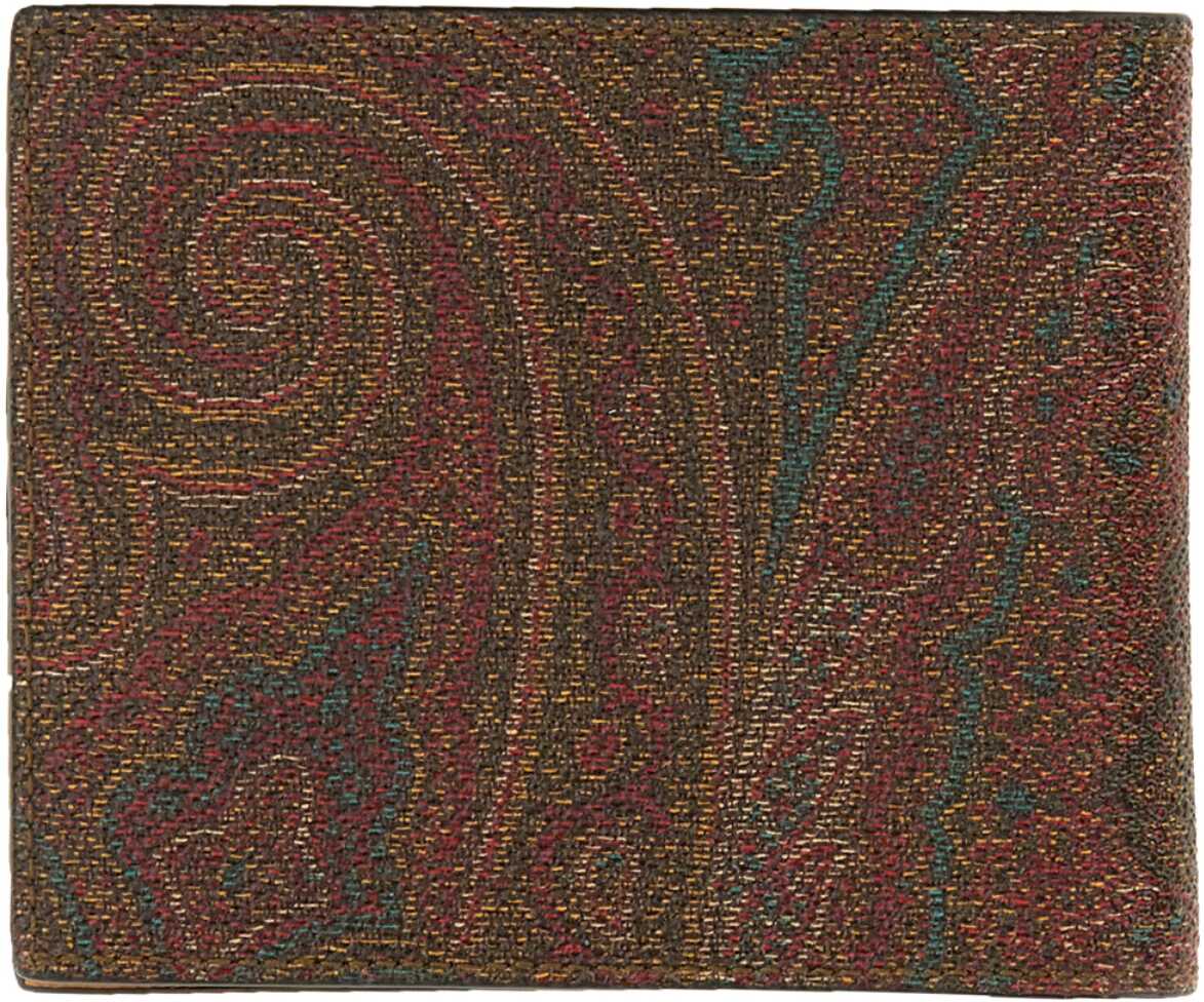 ETRO Bi-Fold Paisley Wallet MULTICOLOUR