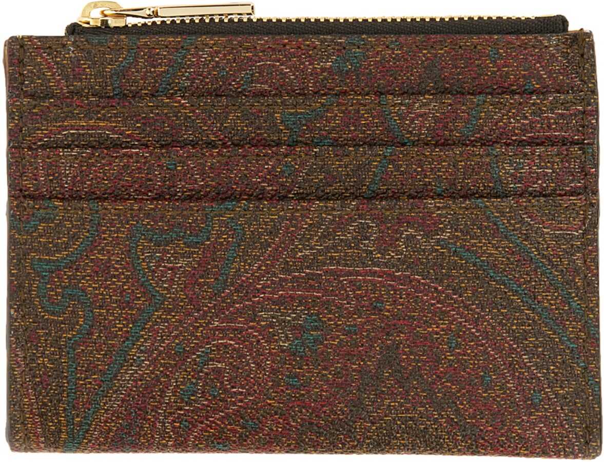 ETRO Paisley Card Holder MULTICOLOUR