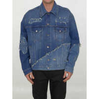 Bomber jacket Patchwork Denim Jacket Barbati