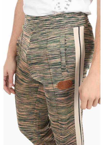 Pantaloni casual Palm Angels Missoni Contrasting Band Knitted Pants Multicolor Barbati (BM 9606158) 3