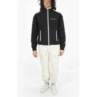 Veste pentru Barbati - Veste costum Palm Angels Front Zipped Classic Logo Nylon Vest Black Barbati (BM 9607571) - B-mall.ro