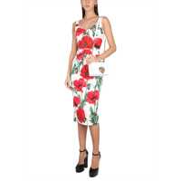 Fuste casual Poppy Print Longuette Skirt Femei