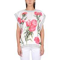 Bluze Carnation Print Blouse Femei
