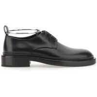Pantofi Oxford Leather Lace-Up Femei