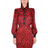 Bluze Leopard And Zebra Print Shirt Femei