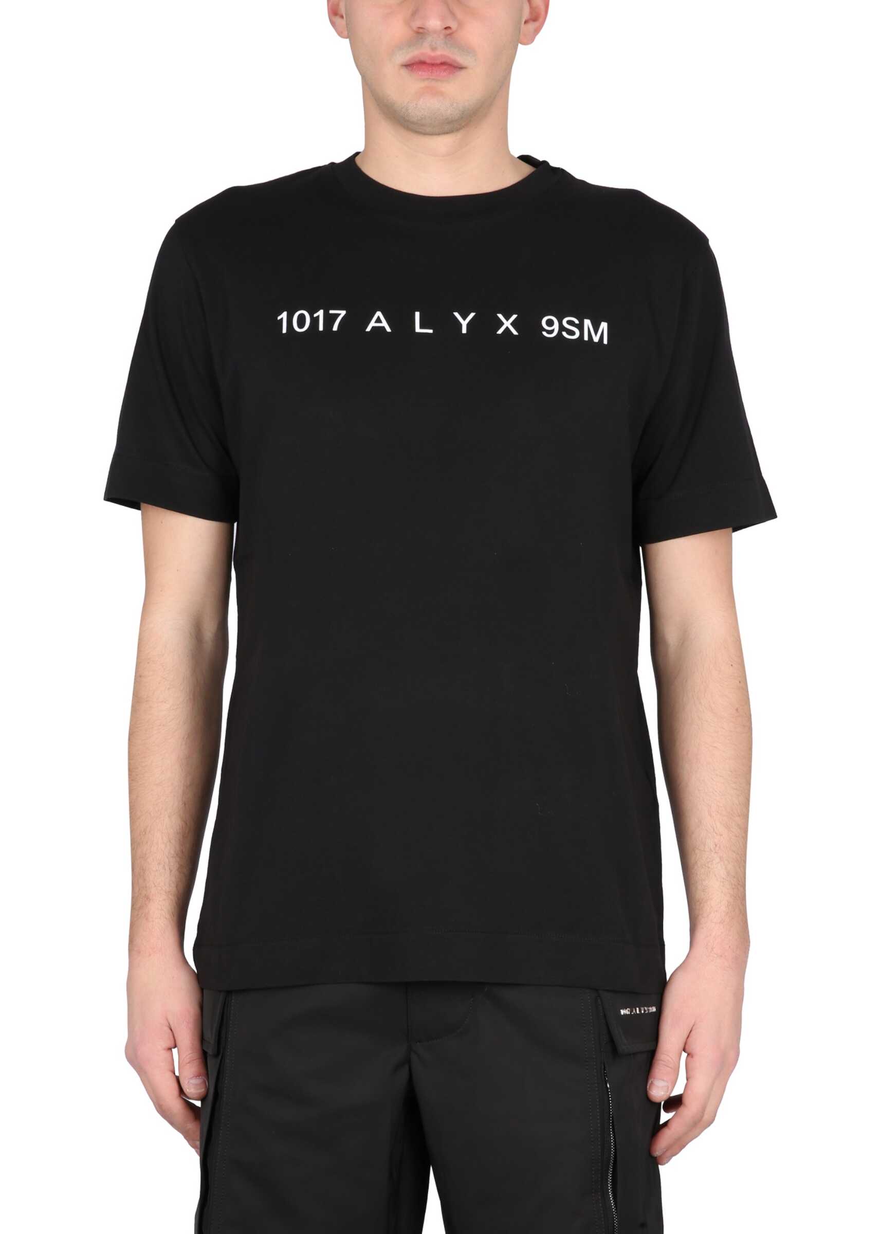 1017 ALYX 9SM Crewneck T-Shirt BLACK