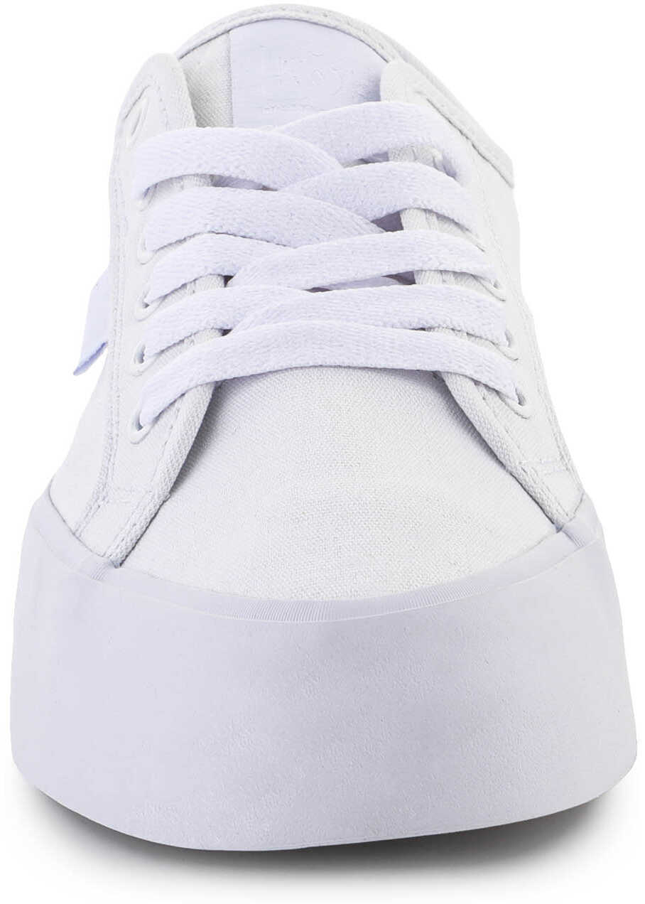 Sneakers DC Manual Platform White Femei (BM 9609029) 2