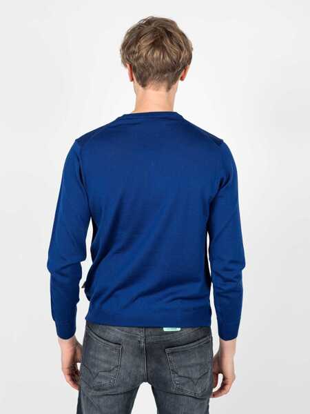 Tricouri Philipp Plein Merino MPPS90181 Niebieski Femei (BM 9609554) 4