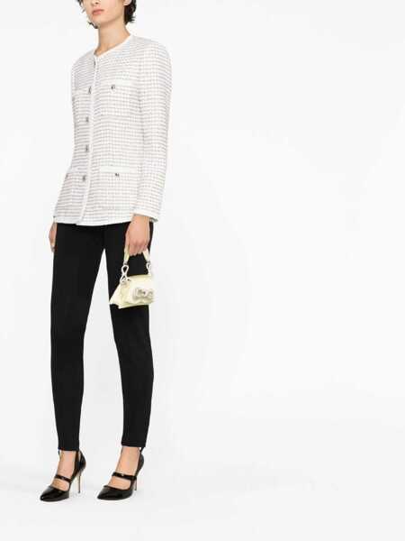 Sacouri office Alessandra Rich Tweed Jacket WHITE Femei (BM 9610073) 3