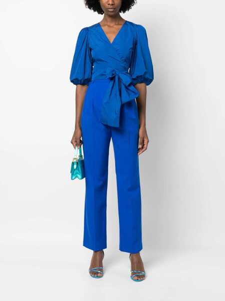 Bluze RED VALENTINO Taffeta Top BLUE Femei (BM 9610079) 2