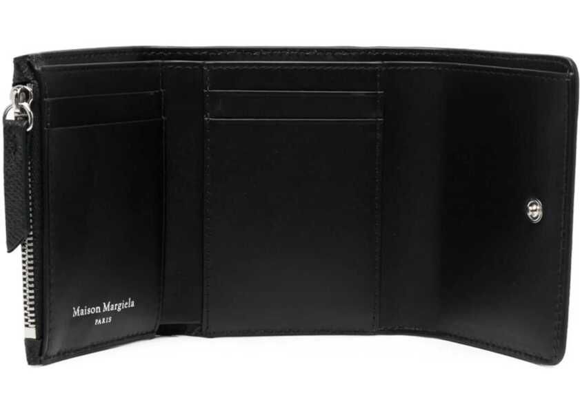 Portofele Maison Margiela Leather Wallet BLACK Barbati (BM 9610220) 3