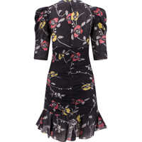 Rochii de zi Dama - Rochii de zi Isabel Marant Galdino Black Femei (BM 9611441) - B-mall.ro