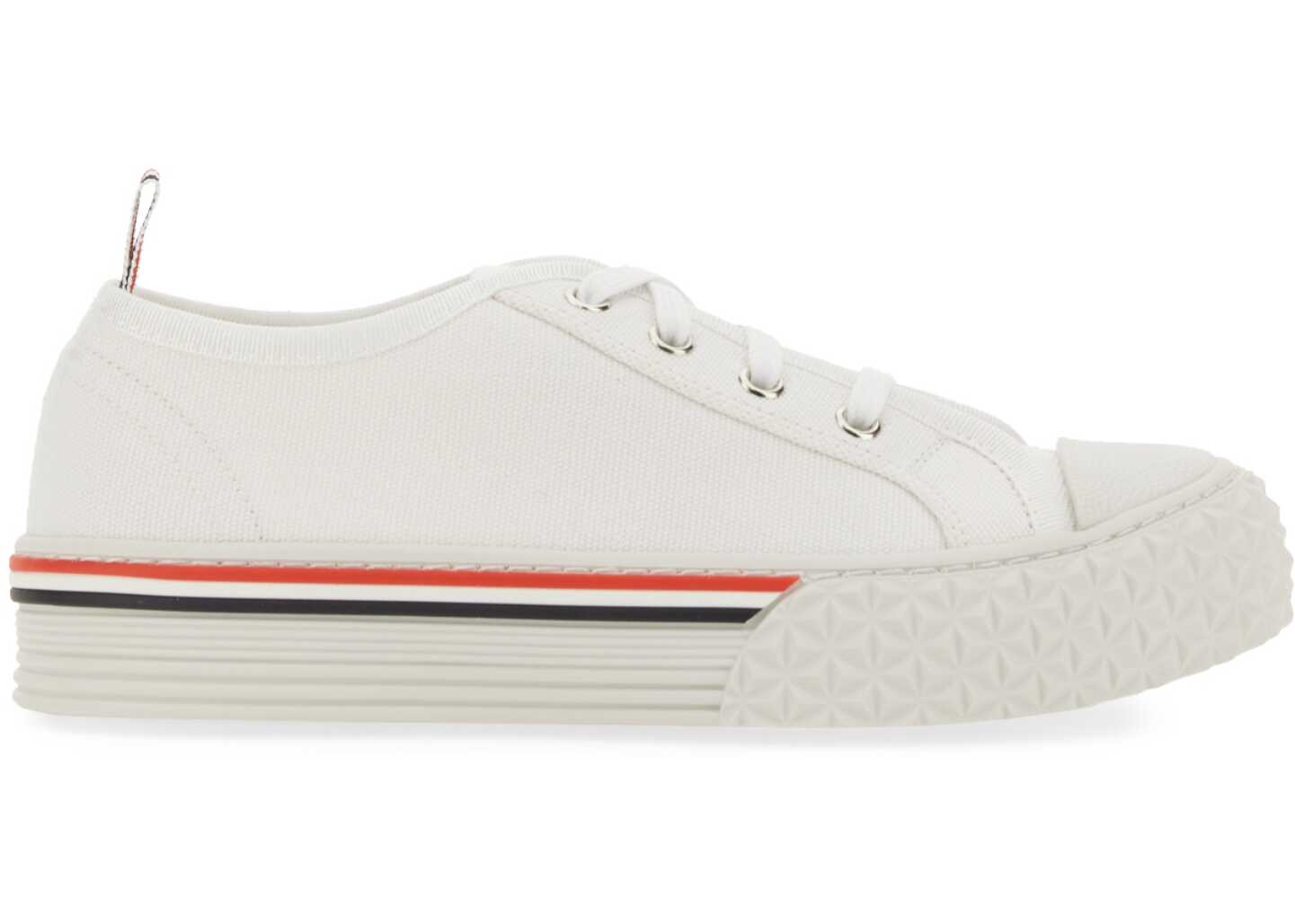 Thom Browne Cotton Sneaker WHITE