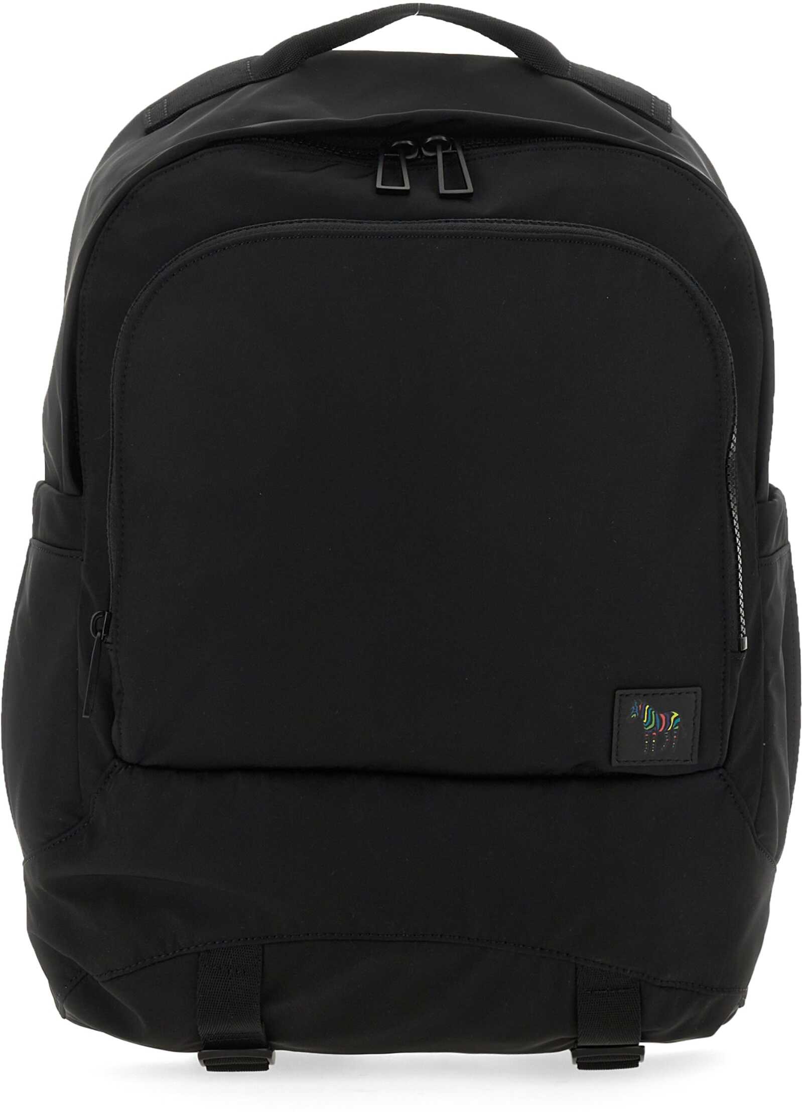 PS by Paul Smith Zebra Logo Backpack BLACK