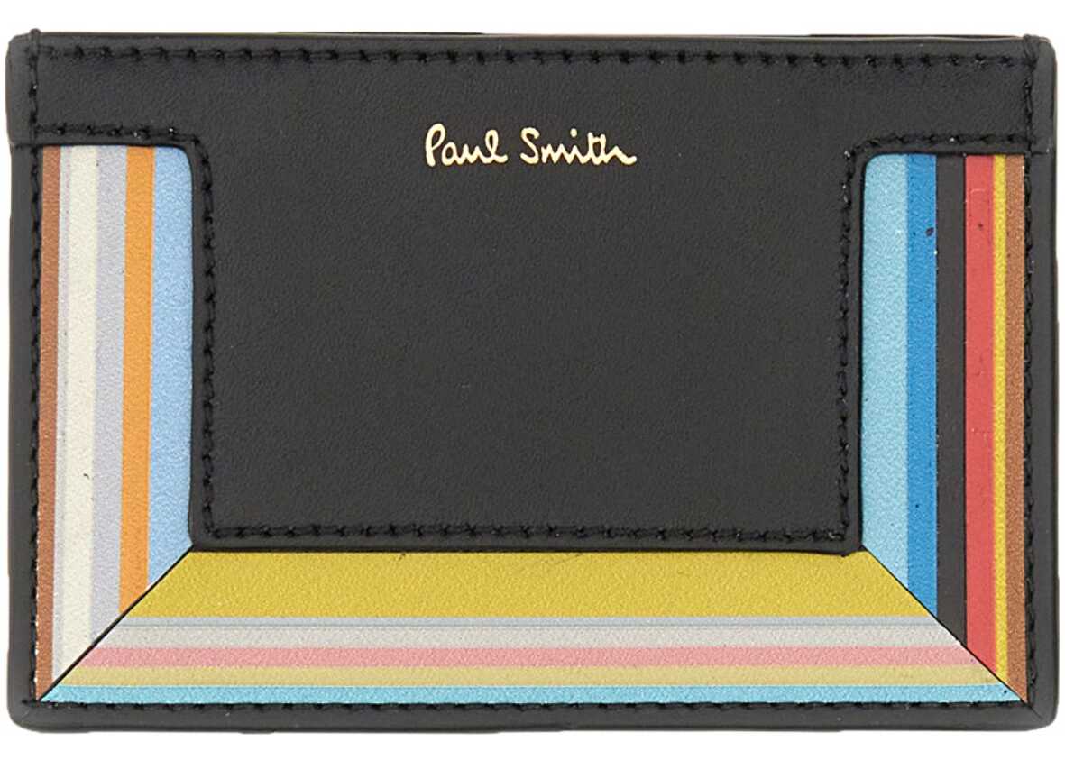 Paul Smith Card Holder With Logo BLACK