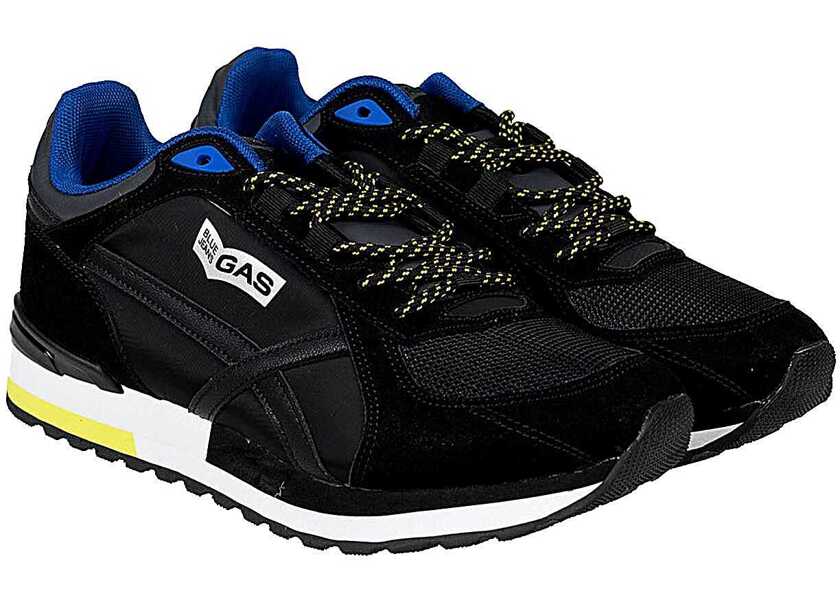 Papuci Gas Desmo MIX GAM223300 Czarny Femei (BM 9612422) 2