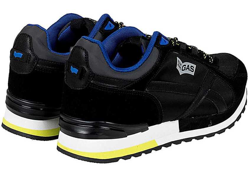 Papuci Gas Desmo MIX GAM223300 Czarny Femei (BM 9612422) 3