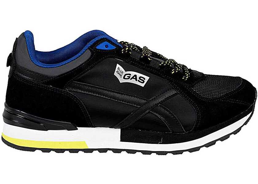 Papuci Gas Desmo MIX GAM223300 Czarny Femei (BM 9612422) 4