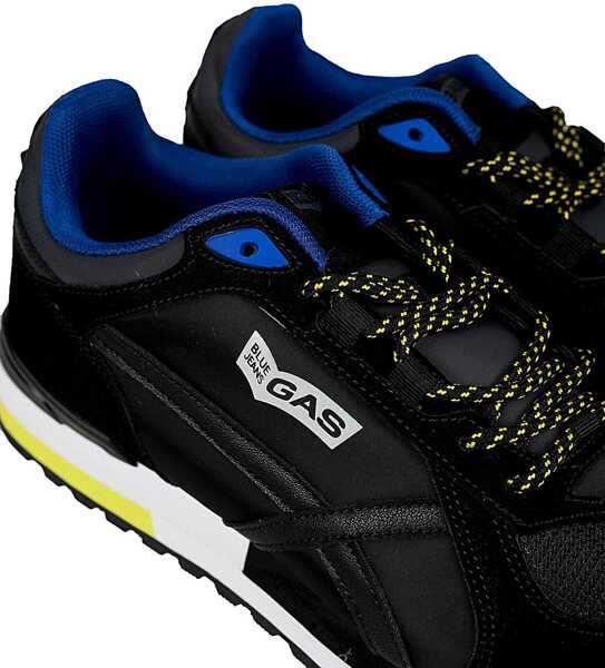 Papuci Gas Desmo MIX GAM223300 Czarny Femei (BM 9612422) 5