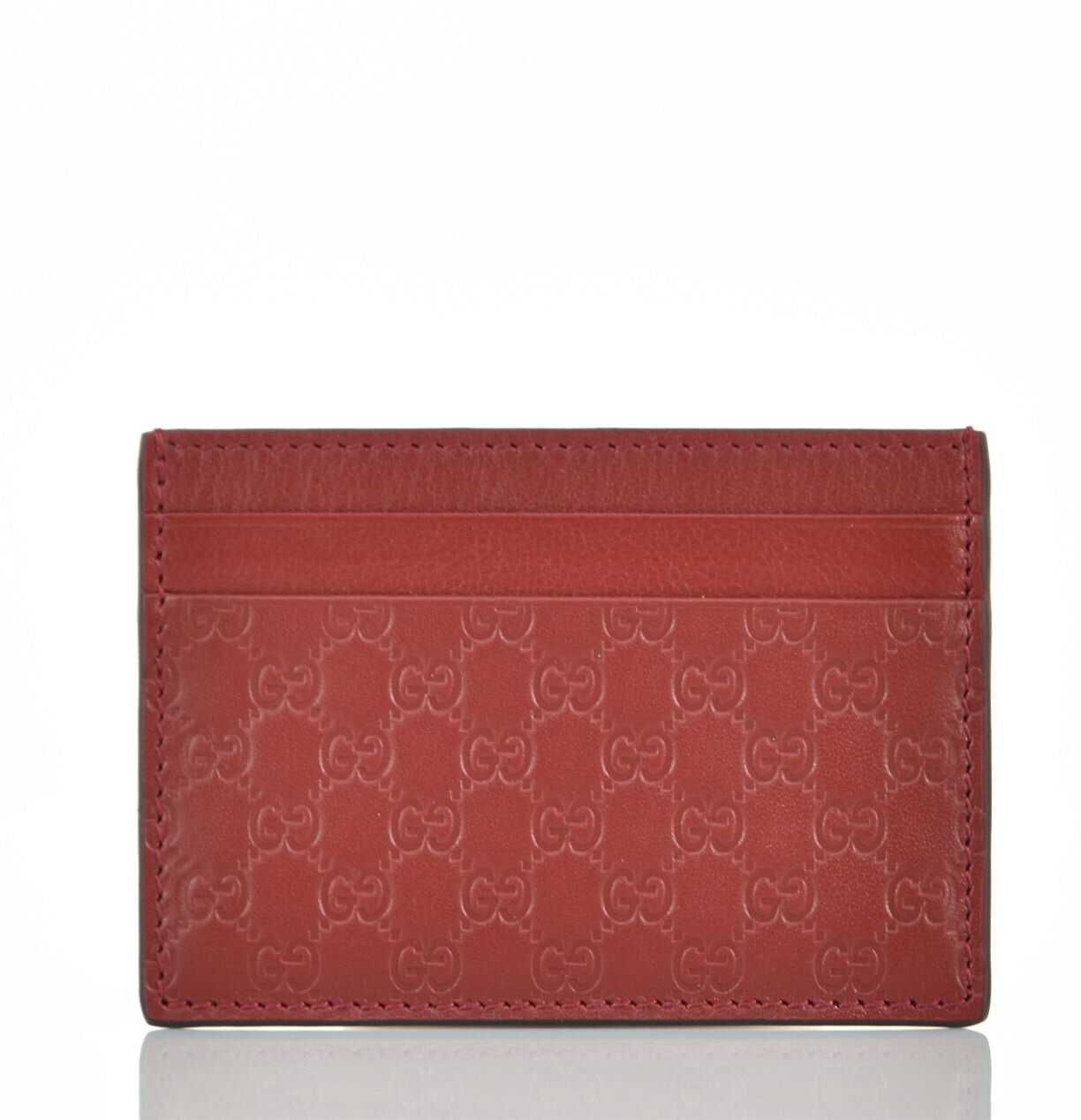 Gucci Leather Wallet RED