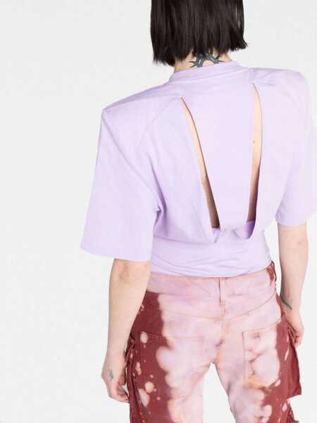 Tricouri THE ATTICO T-Shirt Jewel LILAC Femei (BM 9615629) 3