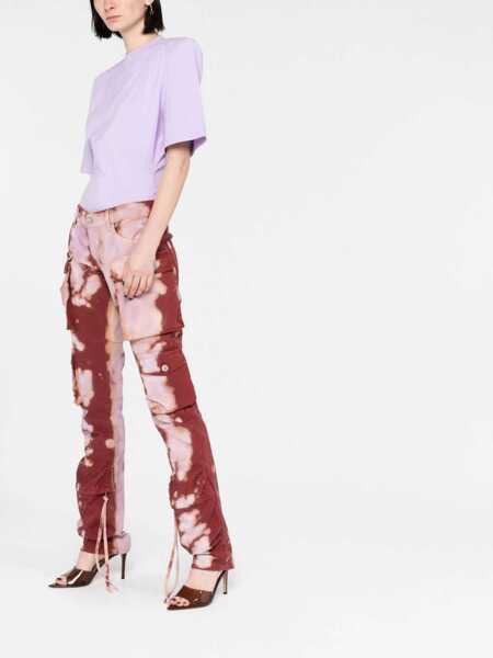 Tricouri THE ATTICO T-Shirt Jewel LILAC Femei (BM 9615629) 4