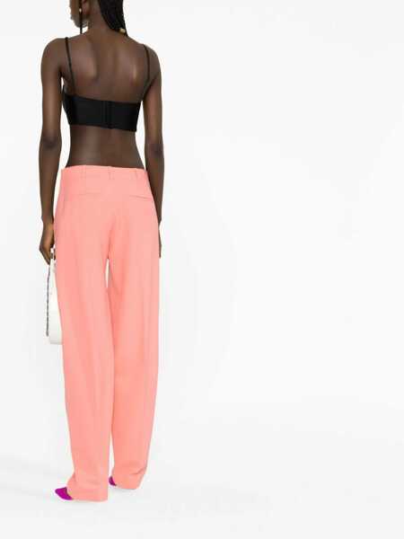 Pantaloni casual THE ATTICO Long Pants Jagger Salmon PINK Femei (BM 9615638) 4