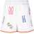 Moschino Bermuda With Logo WHITE
