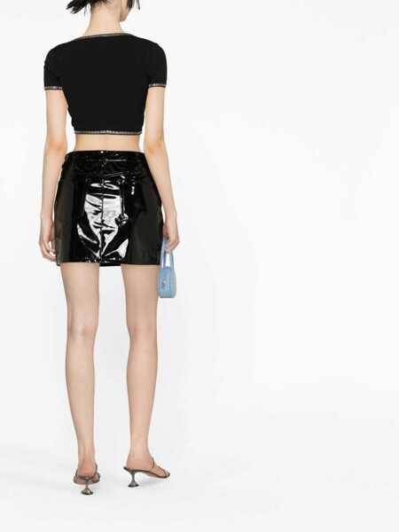 Bluze Alexander Wang Bright Logo Top BLACK Femei (BM 9615689) 4
