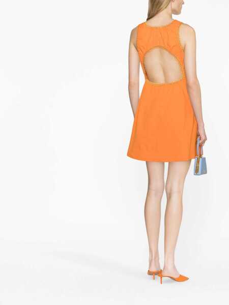 Rochii casual LOVE Moschino Mini Dress ORANGE Femei (BM 9615707) 3
