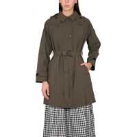 Trenciuri Dama - Trenciuri Woolrich Trench Fayette MILITARY GREEN Femei (BM 9615719) - B-mall.ro
