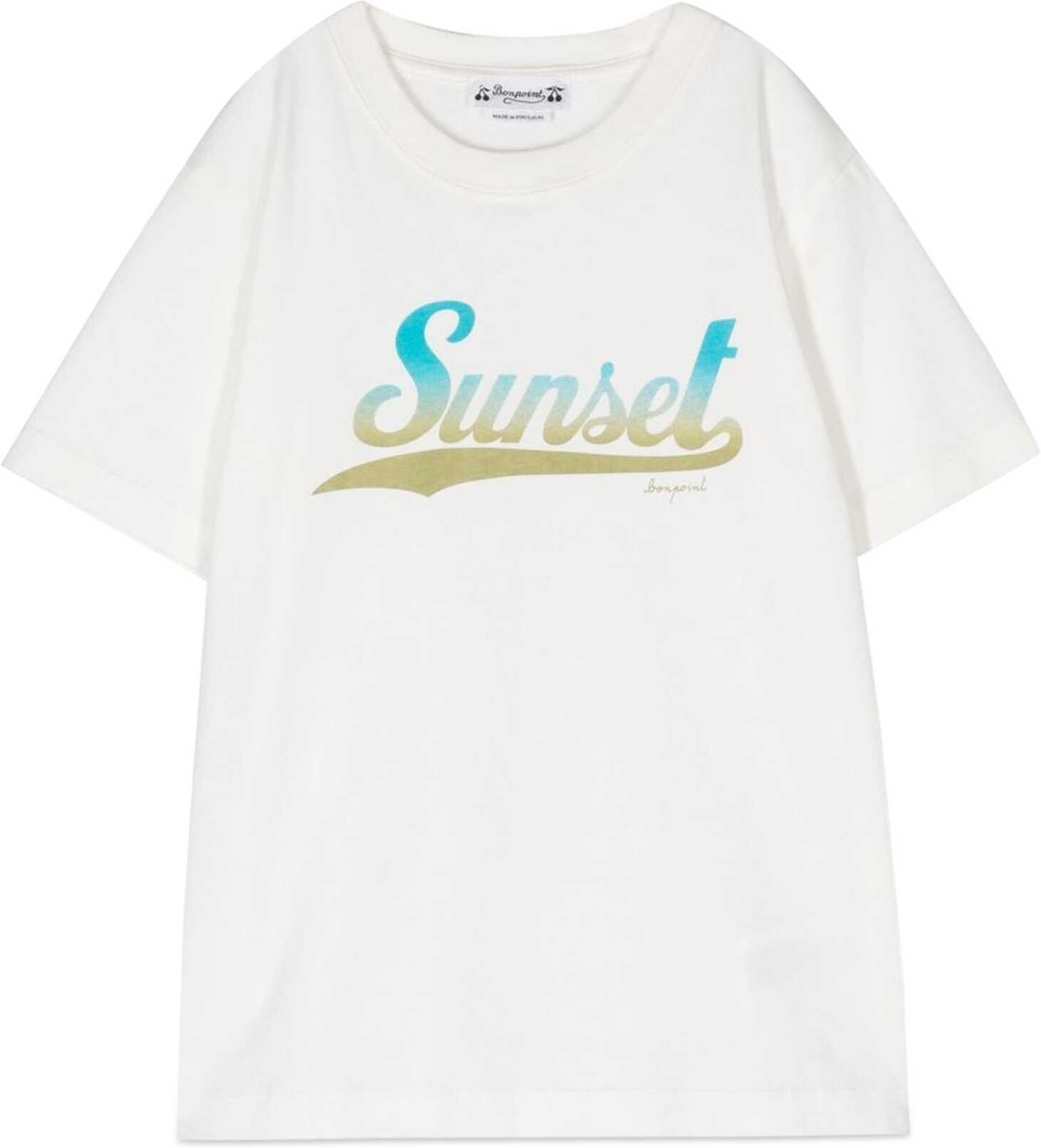 Bonpoint Sunset Thibald T-Shirt WHITE