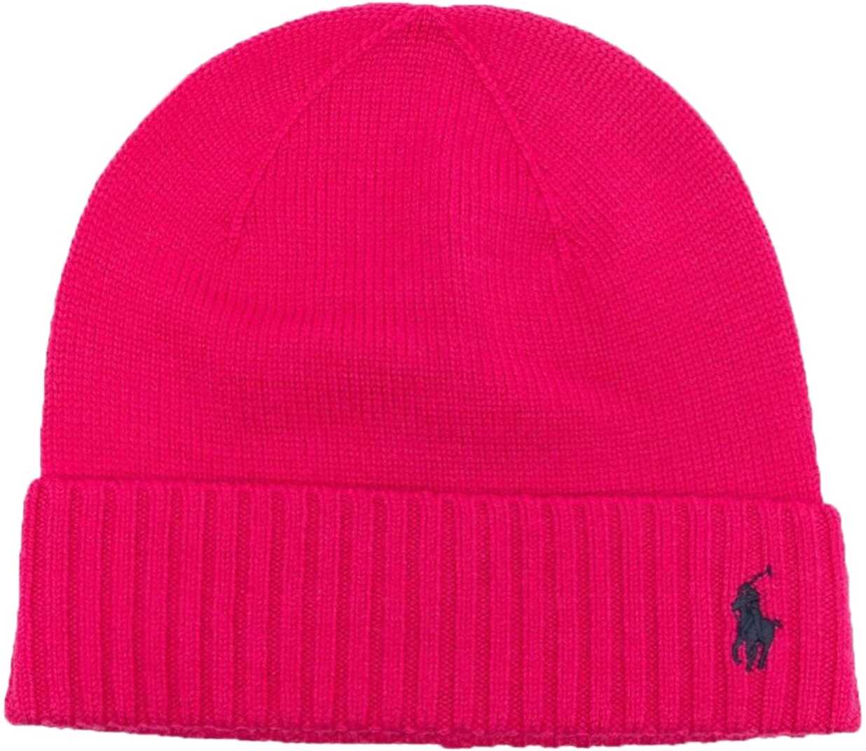 Poze Ralph Lauren Beanie FUCHSIA