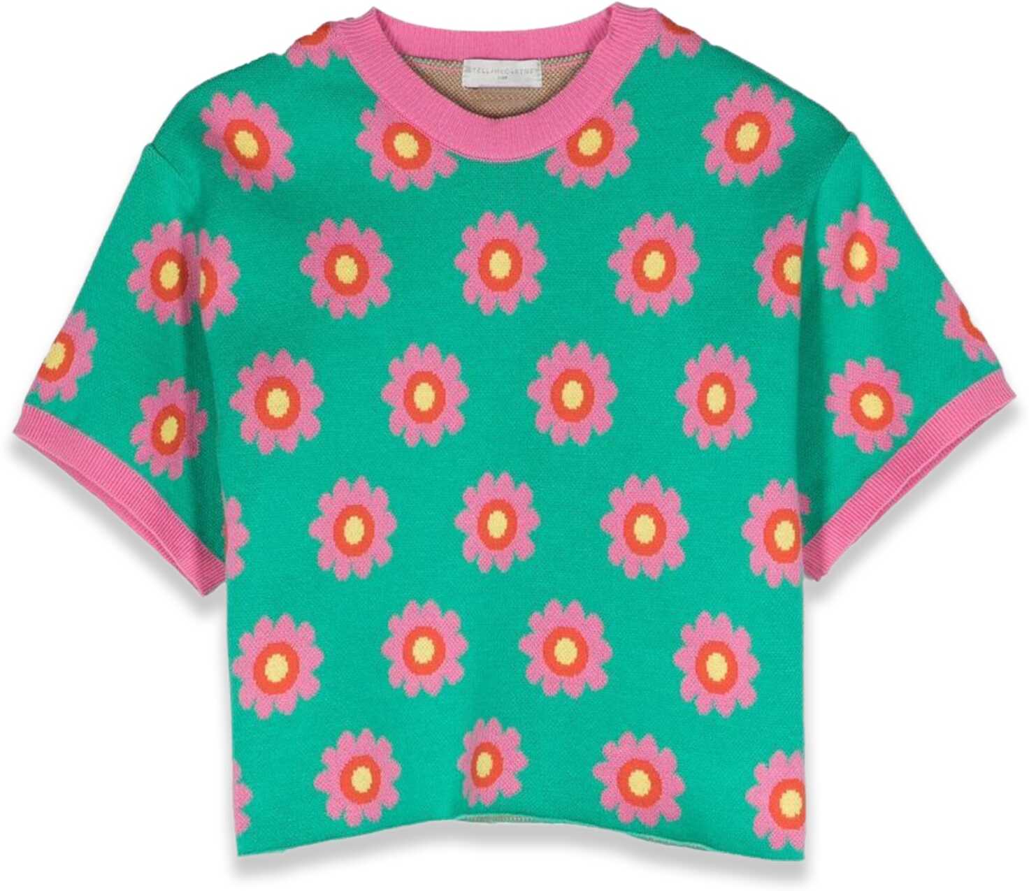 Stella McCartney Jersey Mc Flowers MULTICOLOUR