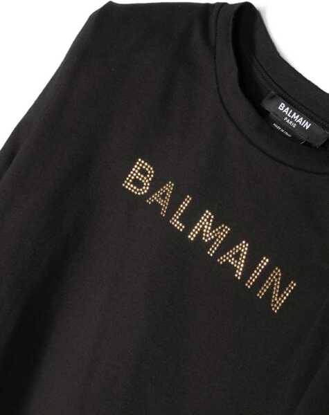 Tricouri Balmain Ml Special T-Shirt BLACK Fete (BM 9617705) 3