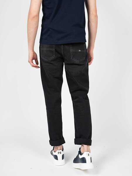 Pantaloni casual Tommy Hilfiger Dad Jean DM0DM11887 Czarny Barbati (BM 9618236) 4