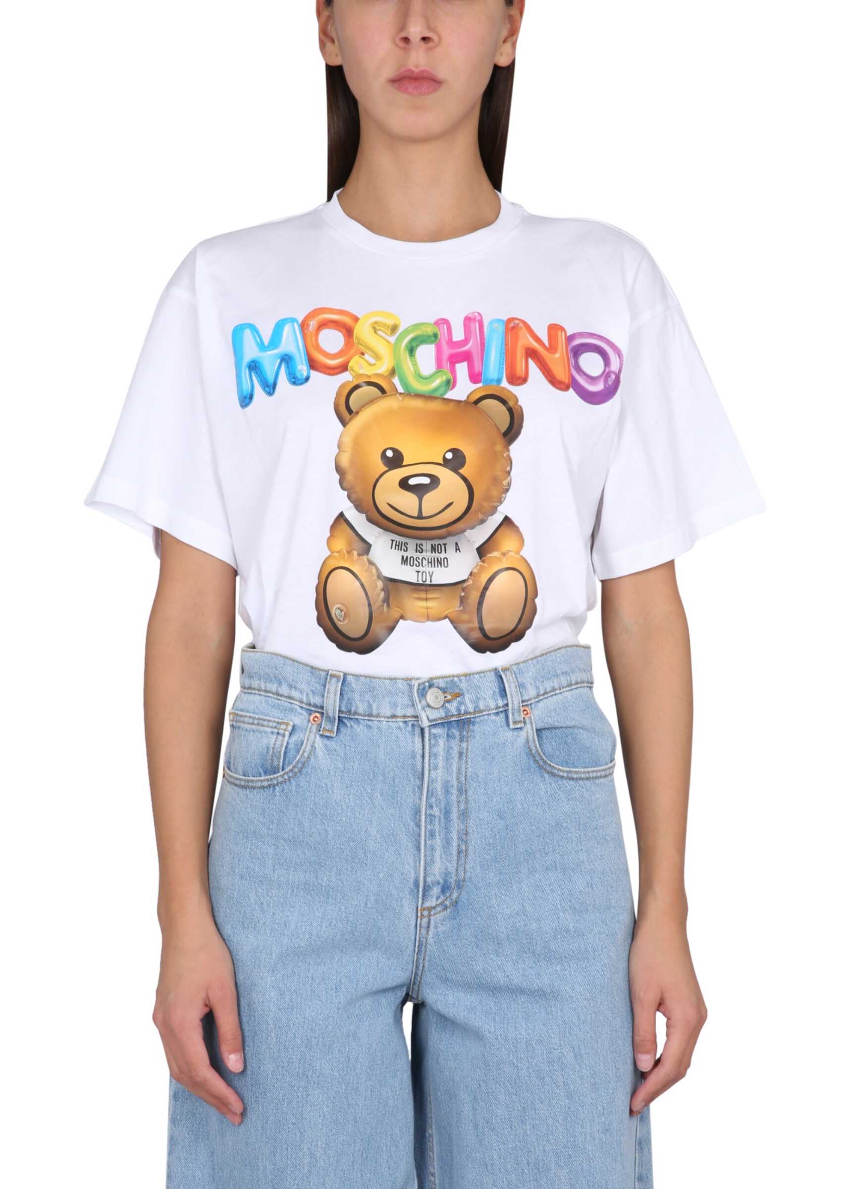 Moschino Teddy Bear T-Shirt WHITE