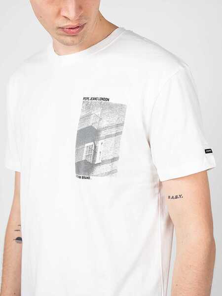 Tricouri Pepe Jeans Shye PM508495 Biay Femei (BM 9618944) 5
