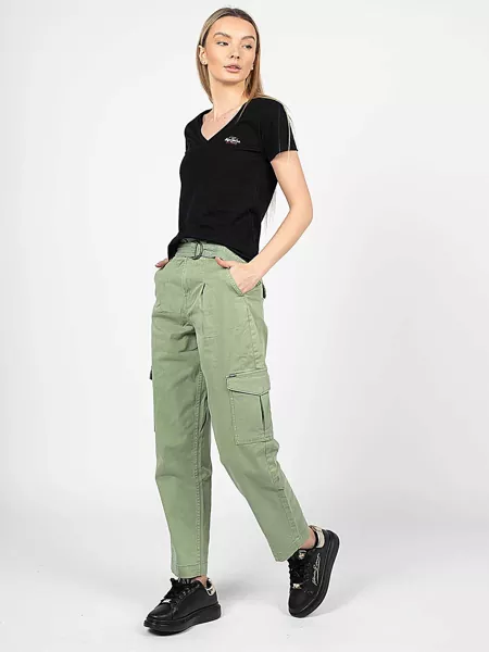 Pantaloni casual Pepe Jeans Aspen PL2115830 Zielony Barbati (BM 9619445) 2