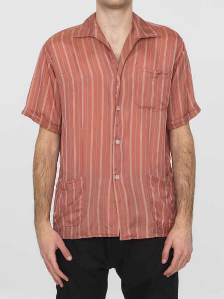 Camasi Barbati Maison Margiela Regimental Motif Shirt