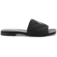 Sandale fara toc Quilted Nappa Leather Molly Mules Femei