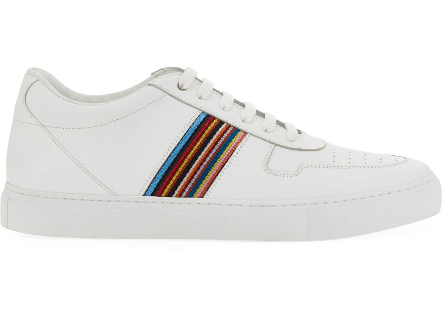 Paul Smith Leather Sneaker WHITE