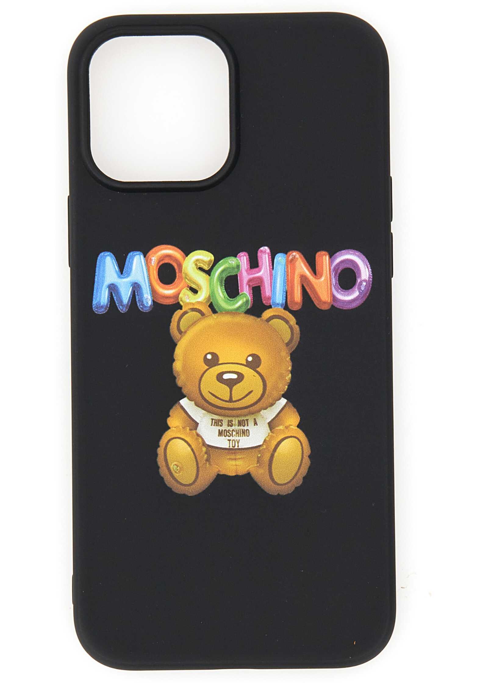 Moschino Case For Iphone 13 Pro Max BLACK