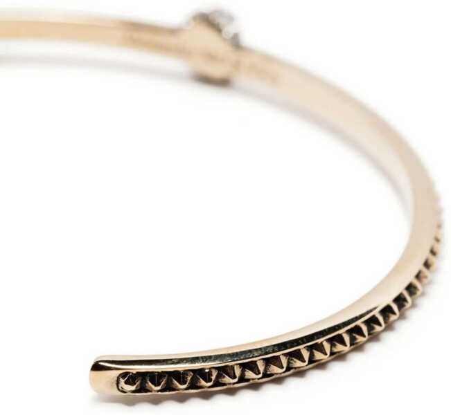 Bratari Alexander McQueen Skull Bracelet GOLD Femei (BM 9623000) 3